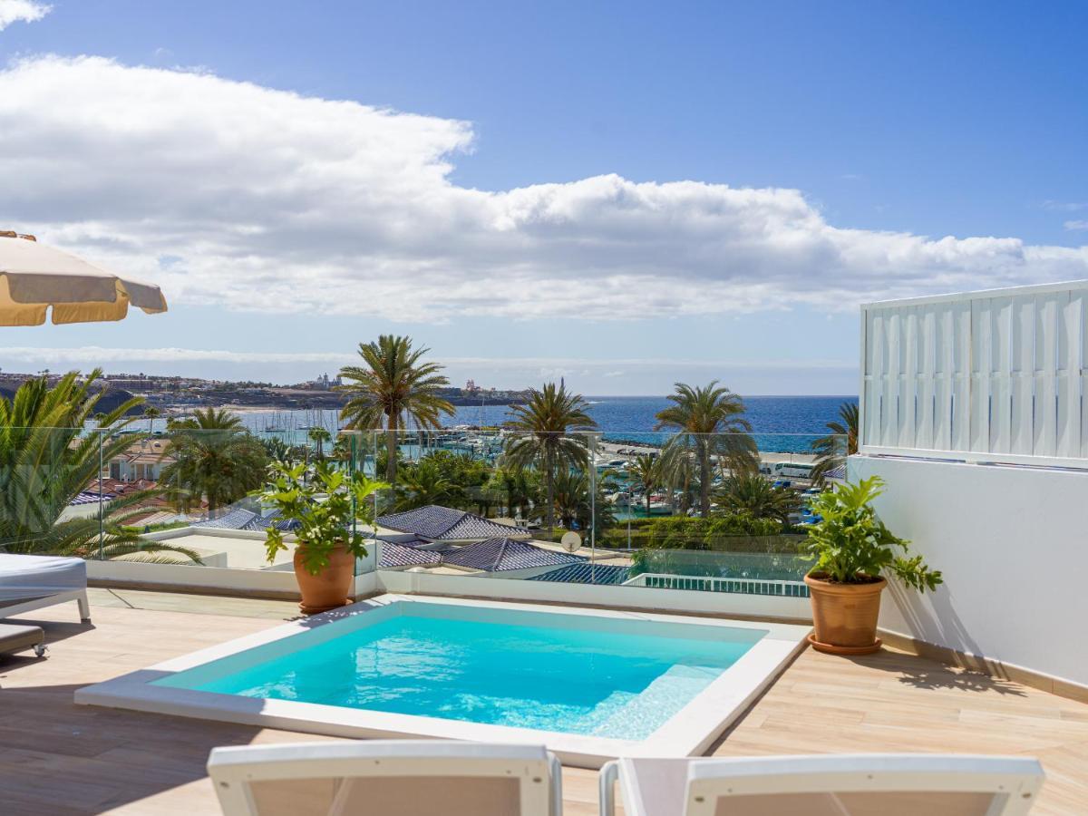 Pasitoblanco Porto Mare 7 Seaview Villa Private Heated Pool Pasito Blanco Buitenkant foto