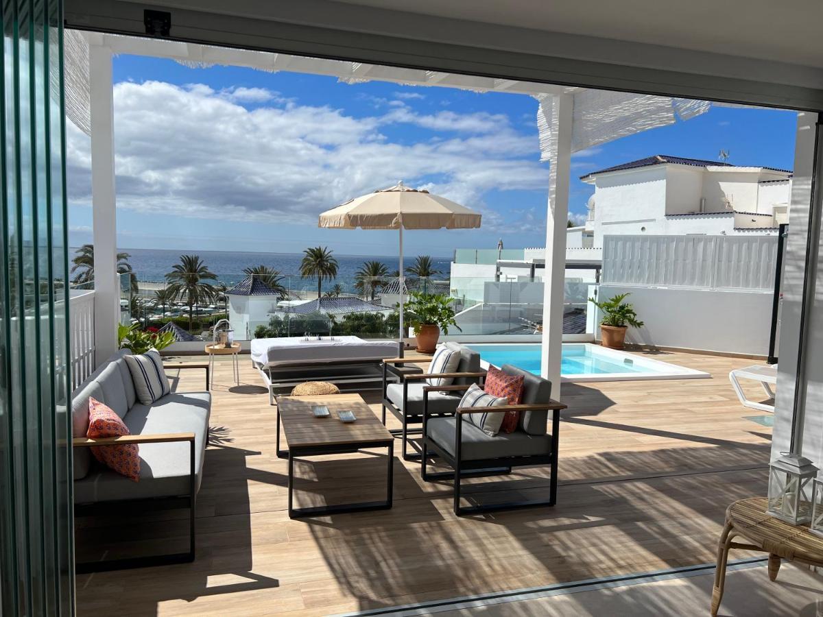 Pasitoblanco Porto Mare 7 Seaview Villa Private Heated Pool Pasito Blanco Buitenkant foto