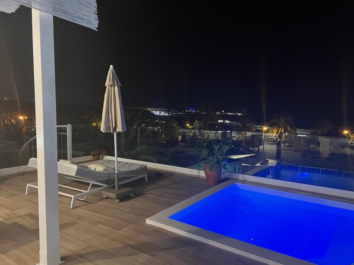 Pasitoblanco Porto Mare 7 Seaview Villa Private Heated Pool Pasito Blanco Buitenkant foto