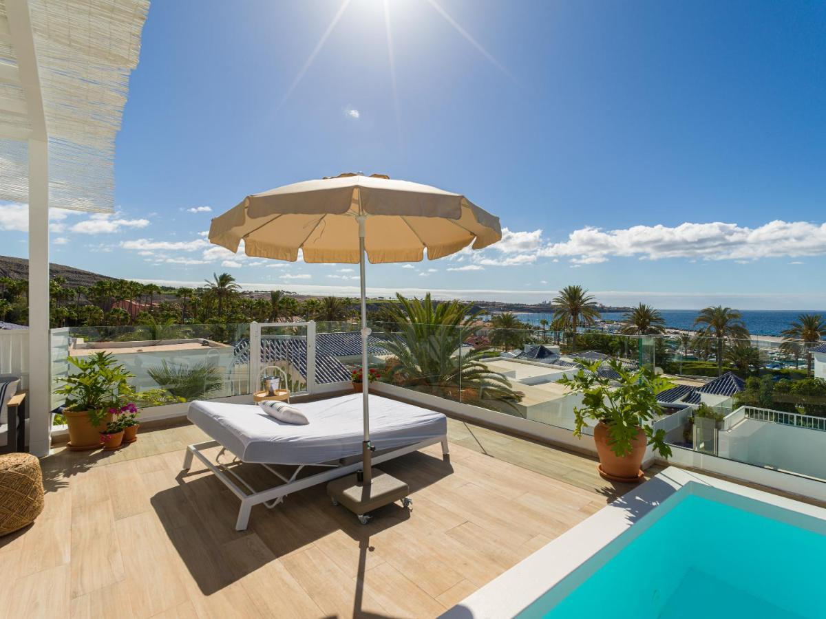 Pasitoblanco Porto Mare 7 Seaview Villa Private Heated Pool Pasito Blanco Buitenkant foto