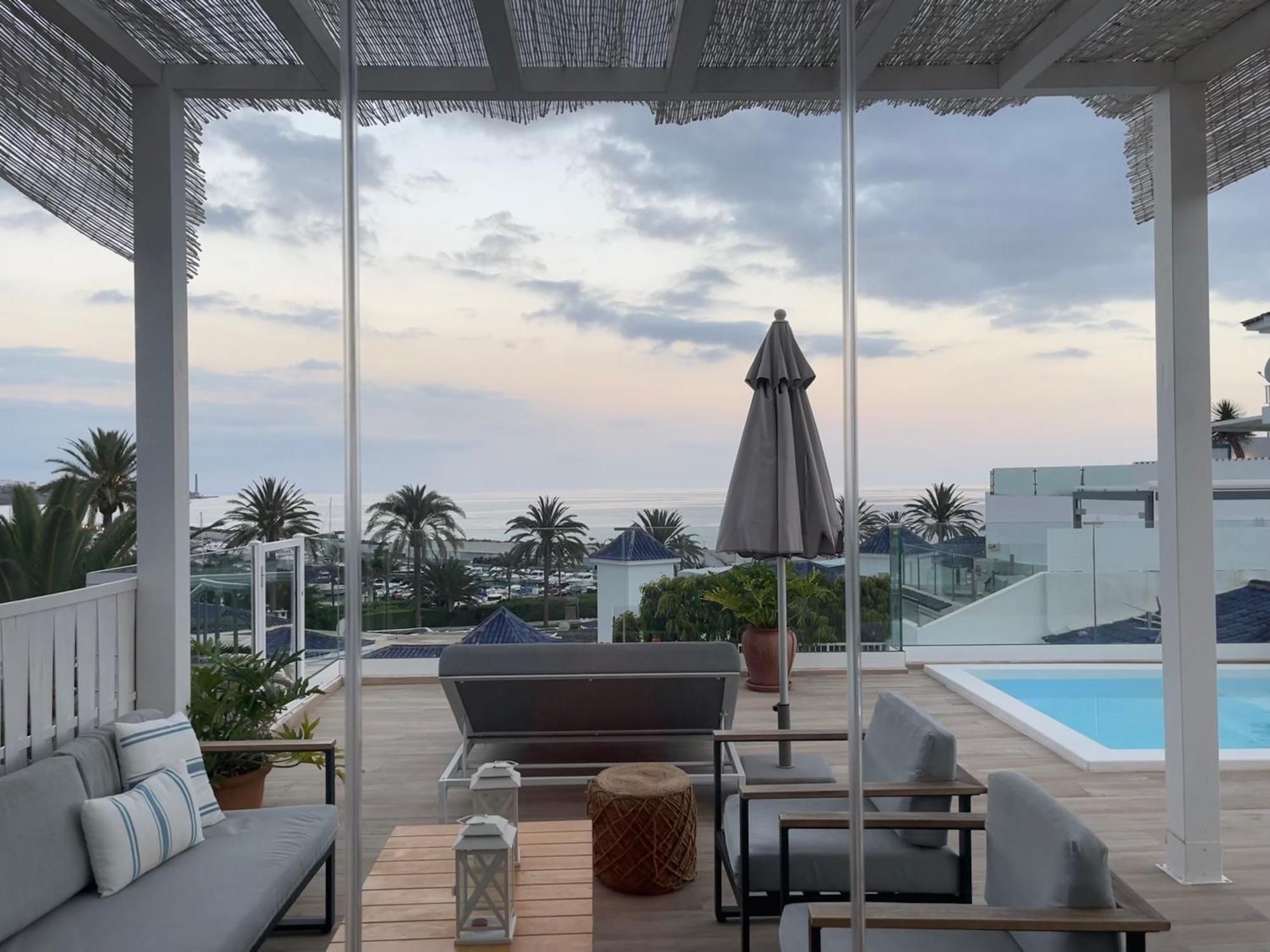 Pasitoblanco Porto Mare 7 Seaview Villa Private Heated Pool Pasito Blanco Buitenkant foto
